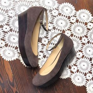 Kate Spade “Abigail” Wedge Platform Shoes 7.5